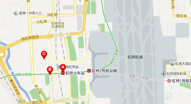 上海虹桥火车站地址图片