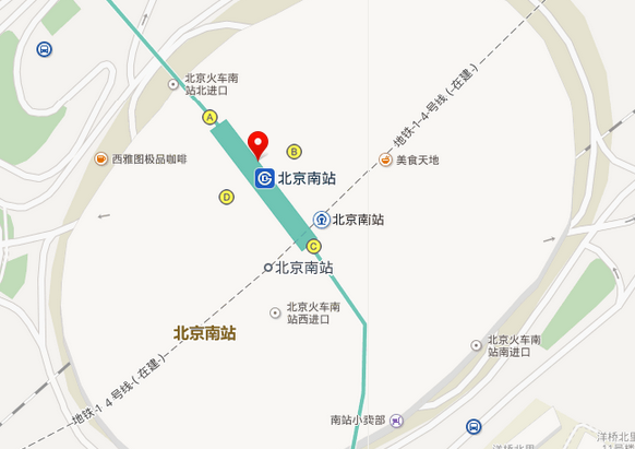 北京高铁站在哪里?